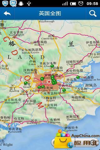 英国地图 奥运版