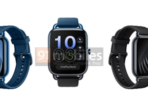 一加Nord Watch外观泄露：方形2.5D玻璃、蓝黑双配色