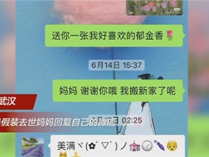 女子深夜假装去世母亲给自己回消息 仿佛是给自己鼓励：网友看完纷纷泪目