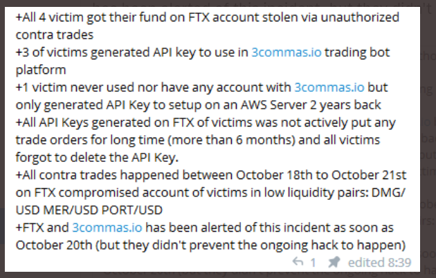 FTX对敲盗币事件始末-第2张图片-欧易下载