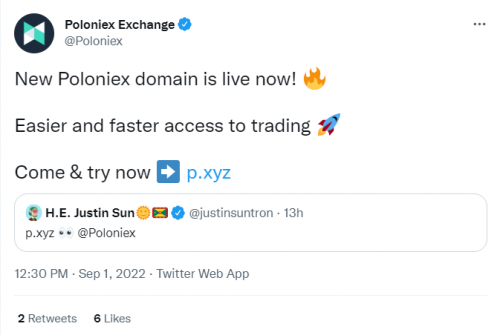 波场Poloni正式启用全球通用顶级域名P.yz向国际顶级交易所迈出重要一步-第1张图片-欧易下载