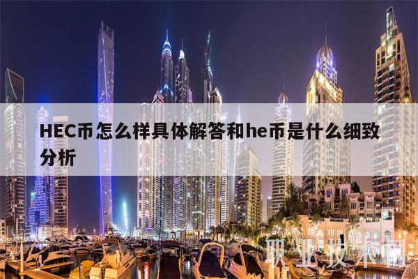 HEC币怎么样具体解答和he币是什么细致分析