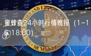 蜜蜂查24小时行情晚报（1-16 18:00）