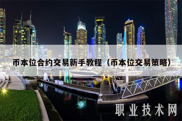 币本位合约交易新手教程(币本位交易策略)