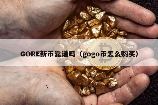 GORE新币靠谱吗(gogo币怎么购买)