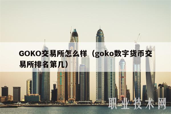 GOKO交易所怎么样(goko数字货币交易所排名第几)