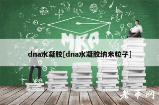 dna水凝胶[dna水凝胶纳米粒子]