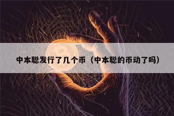 中本聪发行了几个币（中本聪的币动了吗）-第1张图片-欧易下载