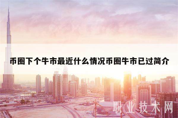 币圈下个牛市最近什么情况币圈牛市已过简介-第1张图片-欧易下载