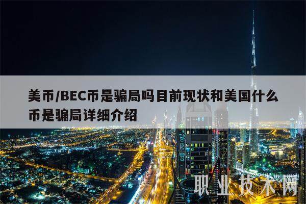 美币／BEC币是骗局吗目前现状和美国什么币是骗局详细介绍-第1张图片-欧易下载